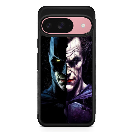 Batman Vs Joker Enemies Forever Google Pixel 9 Case | Google Pixel 9 Protective Rubber Case