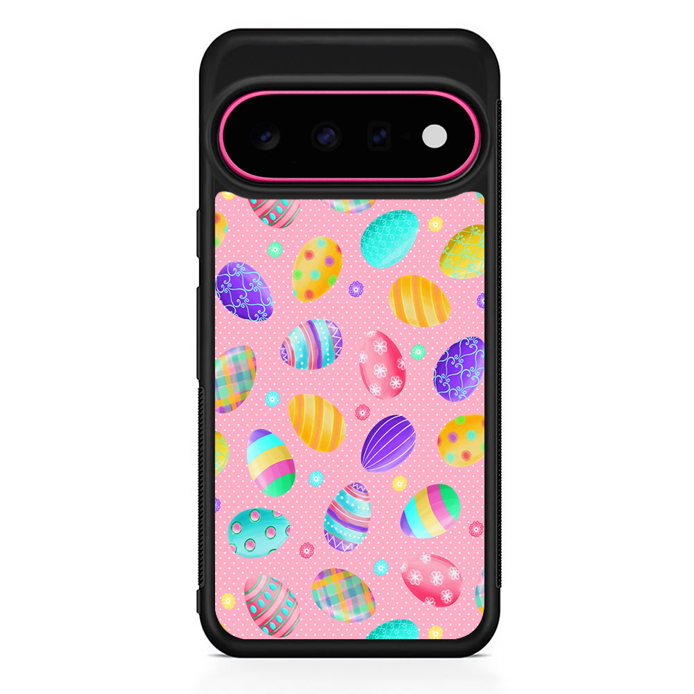 Cute Easter Pastel Eggs Google Pixel 11 Case | Slim Shockproof Cover