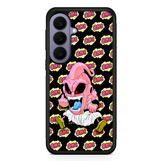 Kid Buu OMG Word Patern Samsung Galaxy S26 Case | Durable Rubber Case for Samsung Galaxy S26