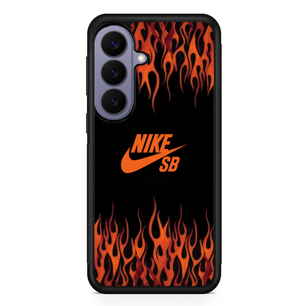 Nike Flame Fire SB Samsung Galaxy S26 Case | Lightweight Samsung Galaxy S26 Phone Case