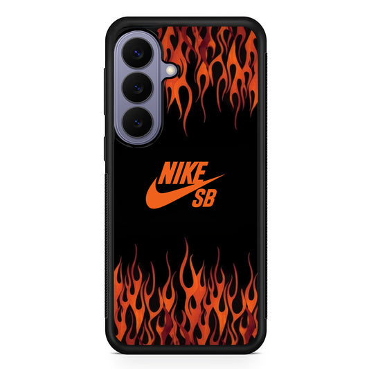 Nike Flame Fire SB Samsung Galaxy S26 Case | Lightweight Samsung Galaxy S26 Phone Case