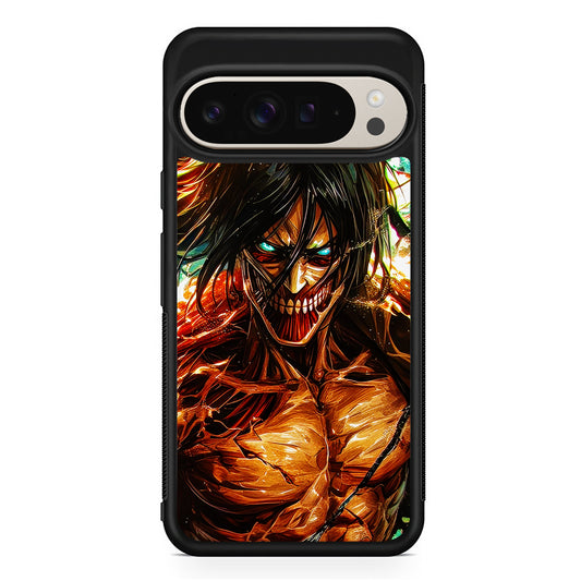 Attack on Titan Eren's Form Google Pixel 9 Pro Case | Slim Protective Cover