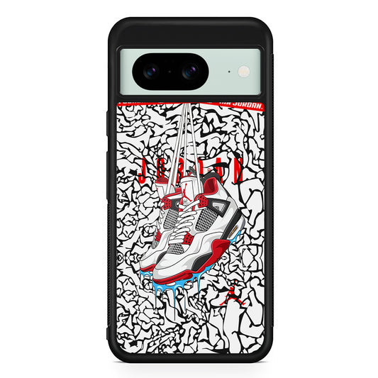 Air Jordan Passing The Challenge Google Pixel 8 Case | Durable Protective Cover for Google Pixel 8