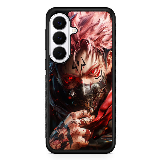 Jujutsu Kaisen Ryomen Sukuna Mask Samsung Galaxy S26 Plus Case | Slim Protective Cover for Samsung Galaxy S26 Plus