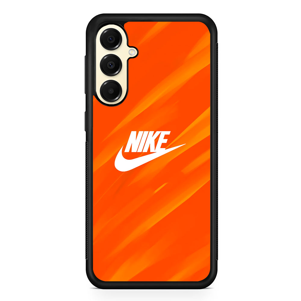 Nike Orange Vibes Samsung Galaxy A16 Case | Custom Protective Samsung Galaxy A16 Case