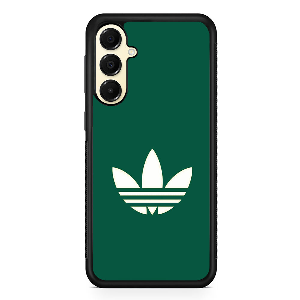 Adidas Center Green Samsung Galaxy A16 Case | Slim Rubber Case for Samsung Galaxy A16