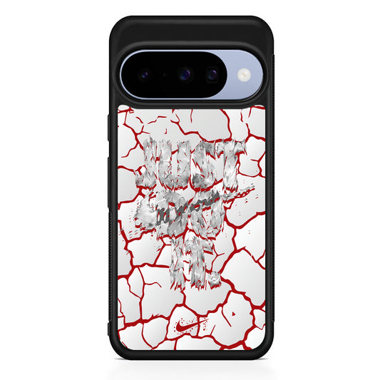 Nike On The Red Crack Google Pixel 10 Case | Google Pixel 10 Rubber Protective Case