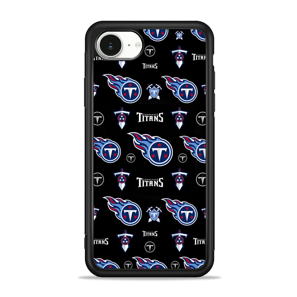 NFL Tennessee Titans Pattern iPhone 16e Case | Protective Phone Cover