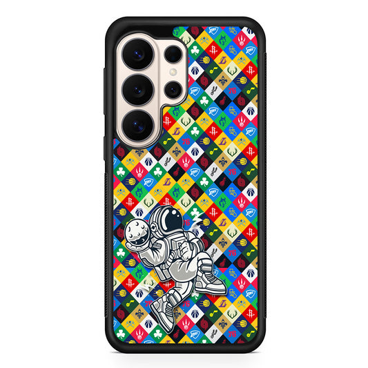 Astronauts Basketball Team Logo Samsung Galaxy S26 Ultra Case | Slim Protective Case for Samsung Galaxy S26 Ultra