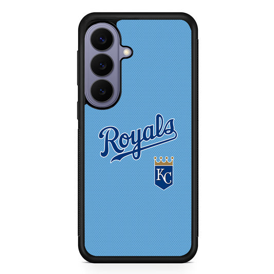 MLB Kansas City Royals Logo Samsung Galaxy S26 Case | Durable Rubber Case for Samsung Galaxy S26