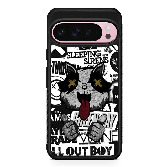 Rock Bands of Playlist Google Pixel 9 Pro XL Case | Protective Cover