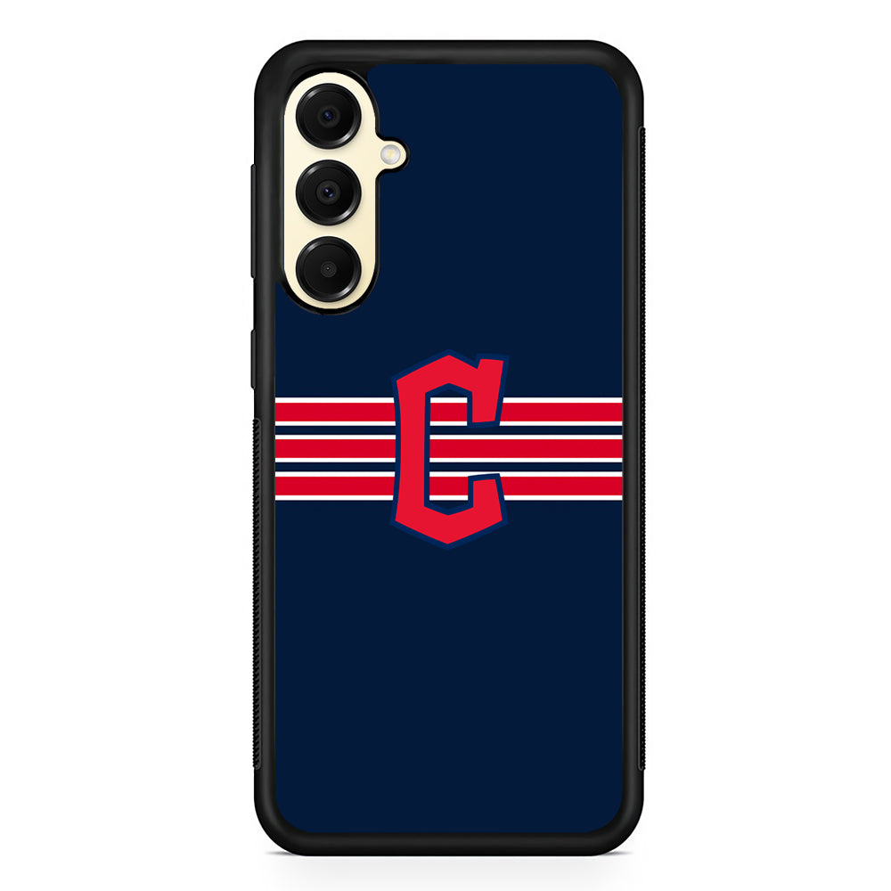 MLB Cleveland Guardians Team Samsung Galaxy A16 Case | Slim Rubber Samsung Galaxy A16 Case