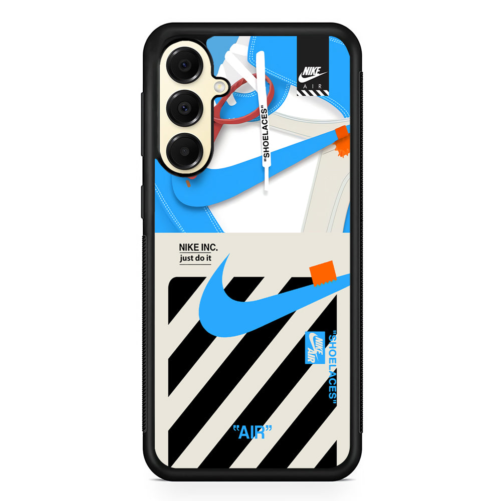 Nike Shoelaces Top Seal Samsung Galaxy A16 Case | Custom Protective Samsung Galaxy A16 Case