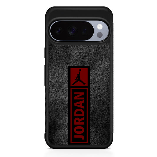 Air Jordan Grey Abstract Google Pixel 10 Pro Case | Slim Google Pixel 10 Pro Rubber Case