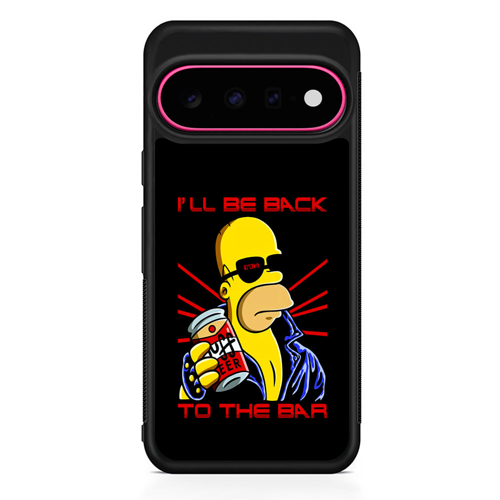 Homer Simpson with Duff Beer Google Pixel 11 Case | Slim Shockproof Cover