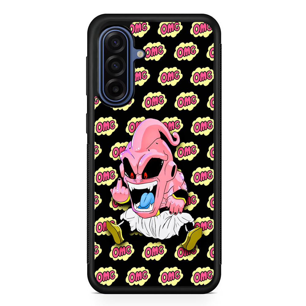 Kid Buu OMG Word Patern Samsung Galaxy A17 Case | Slim Protective Phone Cover