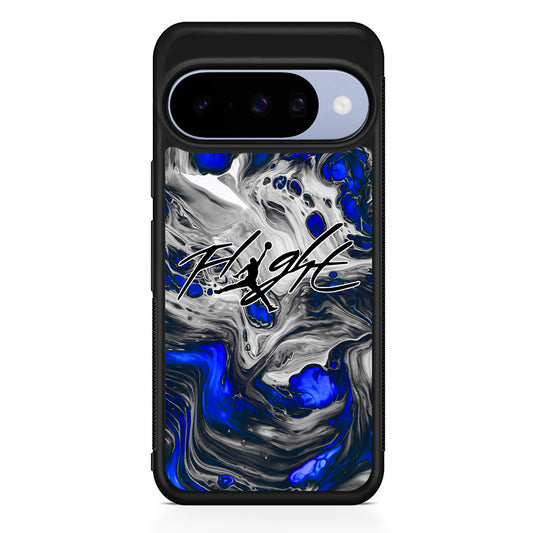 Air Jordan Flight Marble Google Pixel 10 Case | Google Pixel 10 Rubber Protective Case