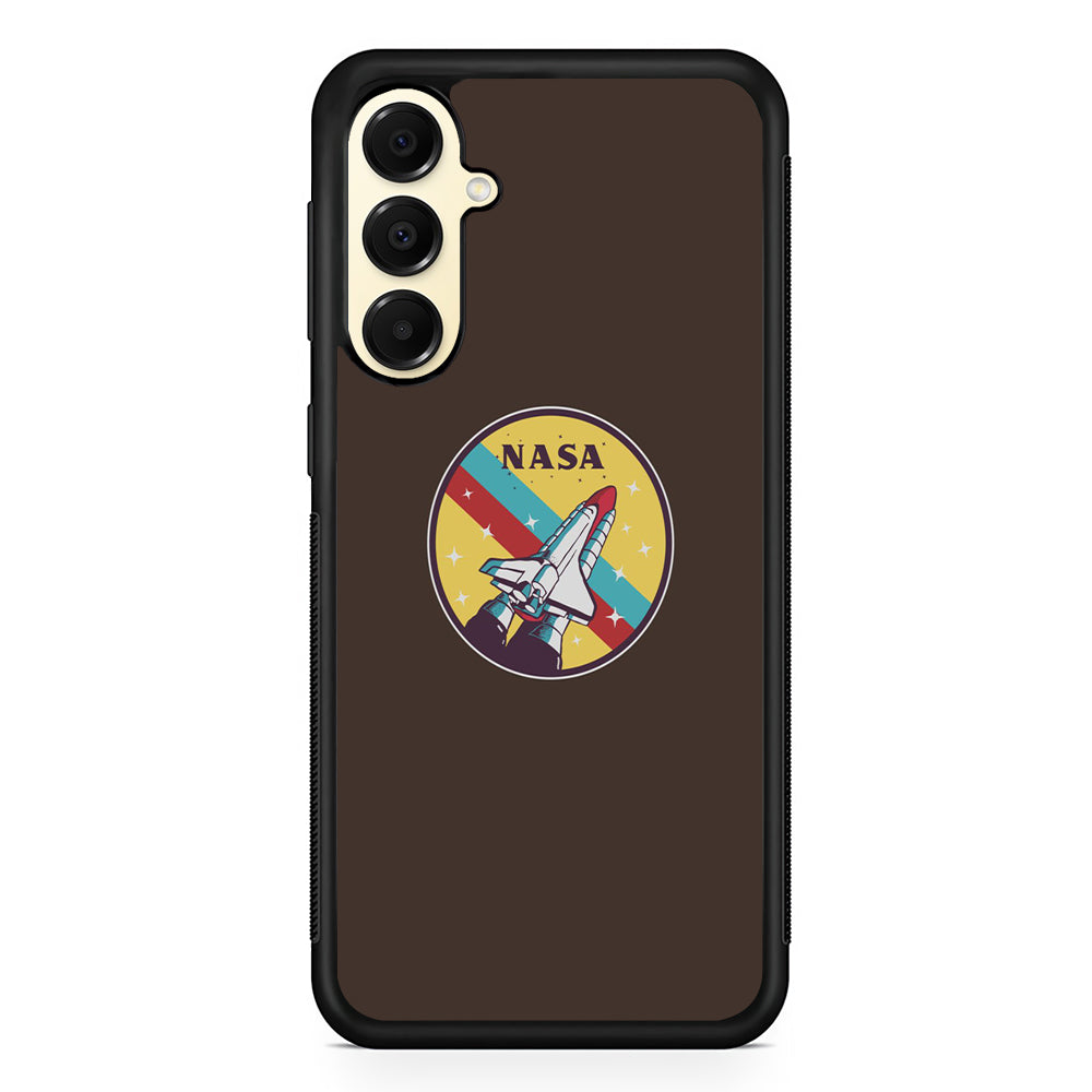 Nasa Dark Aircraft Icon Samsung Galaxy A16 Case | Slim Rubber Case for Samsung Galaxy A16
