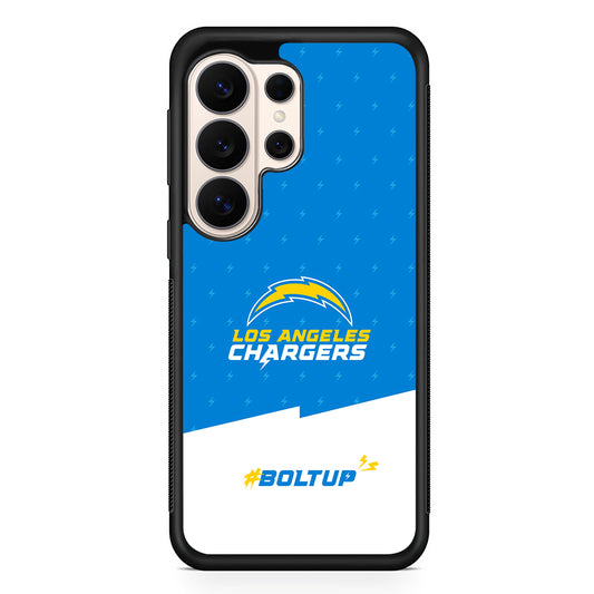 NFL Los Angeles Chargers Pattern Samsung Galaxy S26 Ultra Case | Slim Protective Case for Samsung Galaxy S26 Ultra
