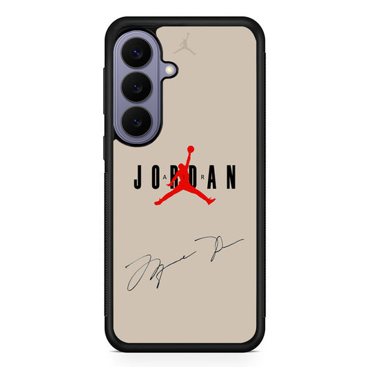 Jordan Signature Samsung Galaxy S26 Case | Slim Protective Rubber Case for Samsung S26