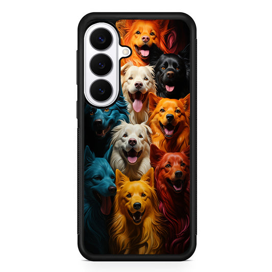 Collection of Colorful Dogs Samsung Galaxy S26 Plus Case | Slim Protective Cover for Samsung Galaxy S26 Plus