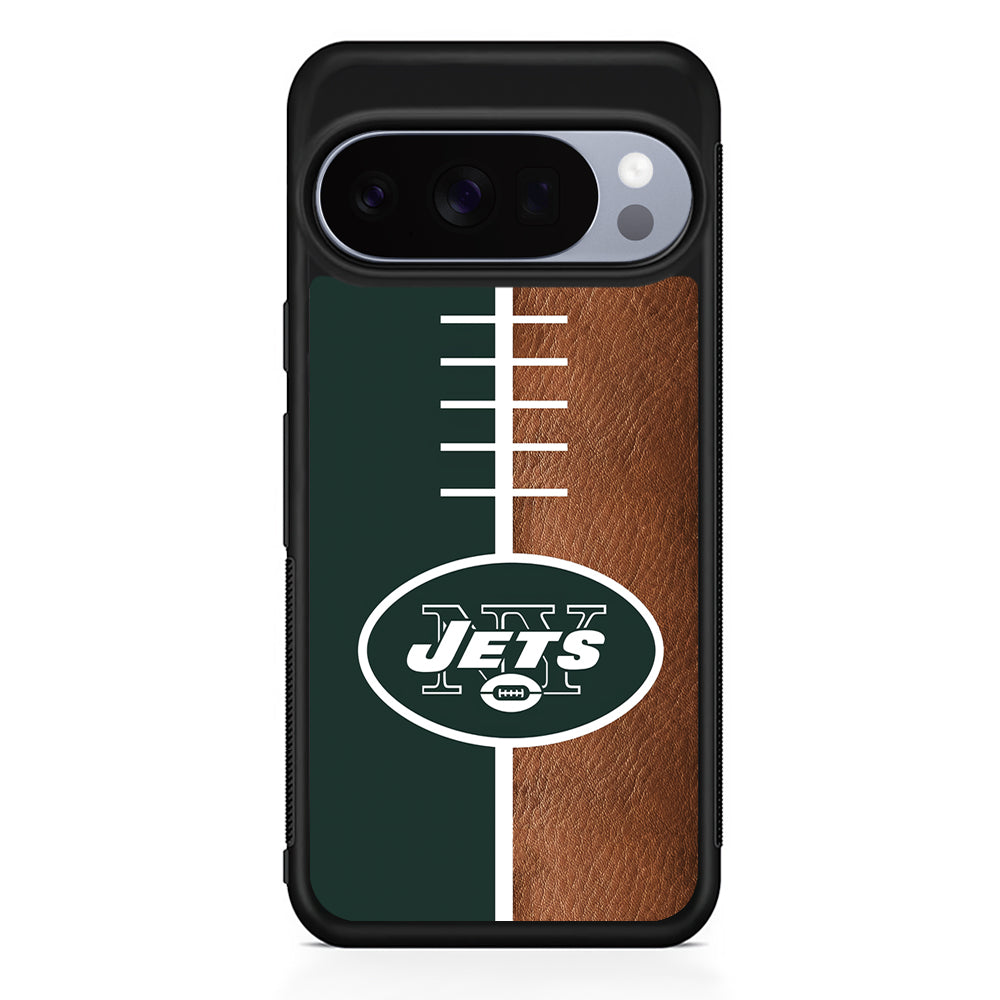 NFL New York Jets Logo Google Pixel 10 Pro Case | Google Pixel 10 Rubber Protective Case