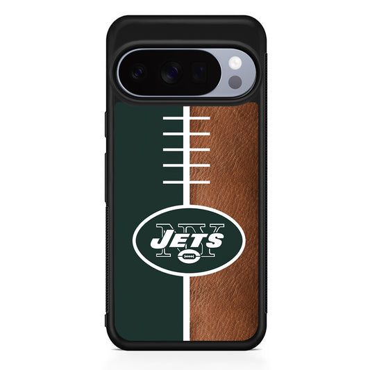 NFL New York Jets Logo Google Pixel 10 Pro Case | Slim Google Pixel 10 Pro Rubber Case