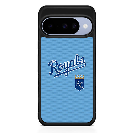 MLB Kansas City Royals Logo Google Pixel 10 Case | Google Pixel 10 Rubber Protective Case