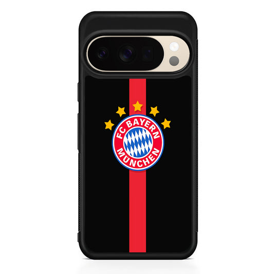 Bayern Munchen Stripe Red Google Pixel 10 Pro XL Case | Slim Google Pixel 10 Pro XL Protective Case