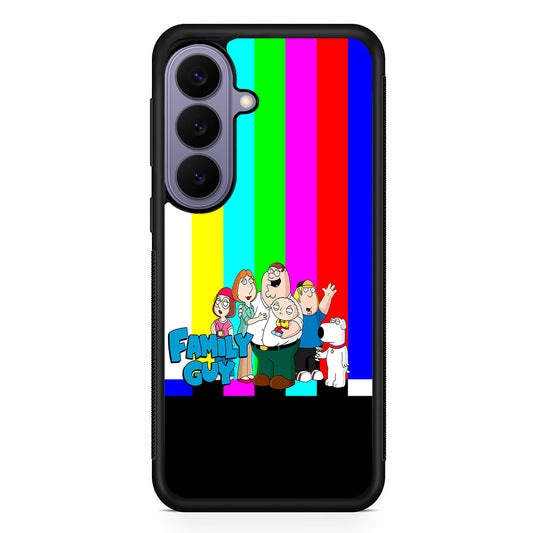 Family Guy Colorful Samsung Galaxy S26 Case | Durable Rubber Case for Samsung Galaxy S26