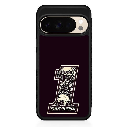 Harley Davidson Number Dark Purple Google Pixel 10 Pro XL Case | Durable Google Pixel 10 Pro XL Cover