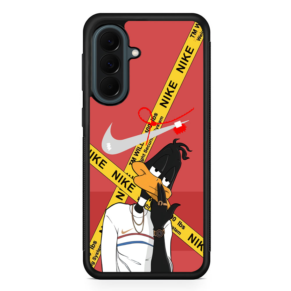 Nike with Hype Duffy Samsung Galaxy A37 Case | Samsung Galaxy A37 Rubber Phone Case