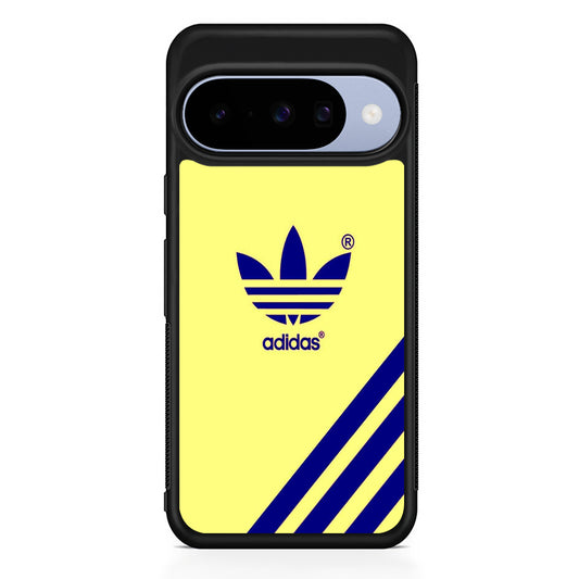 Adidas Yellow Dusk Google Pixel 10 Case | Google Pixel 10 Rubber Protective Case