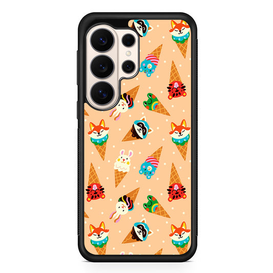 Cartoon Ice Cream Cones Samsung Galaxy S26 Ultra Case | Slim Protective Case for Samsung Galaxy S26 Ultra
