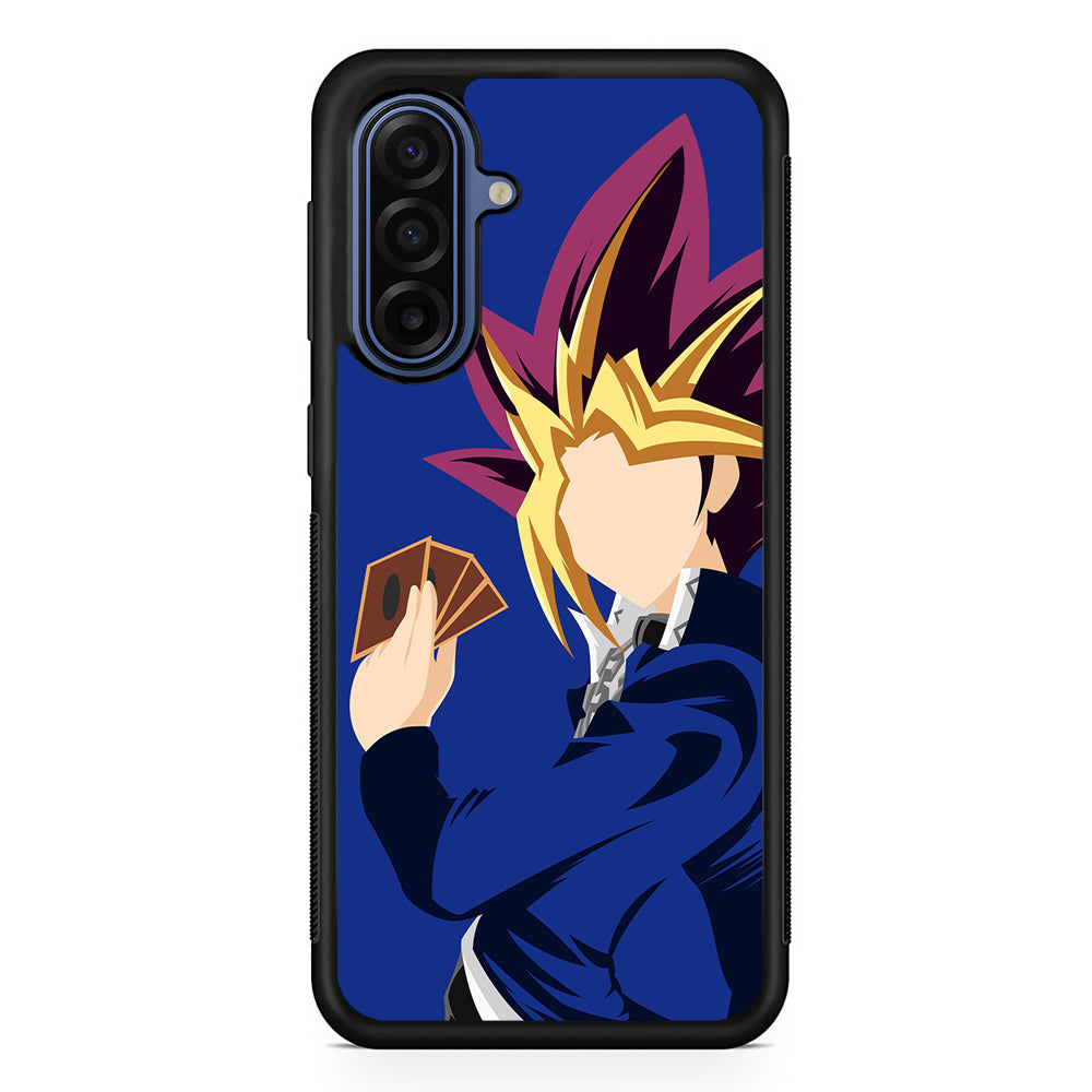 Yu-Gi-Oh Yugi Mutou Silhouette Samsung Galaxy A17 Case | Slim Protective Phone Cover