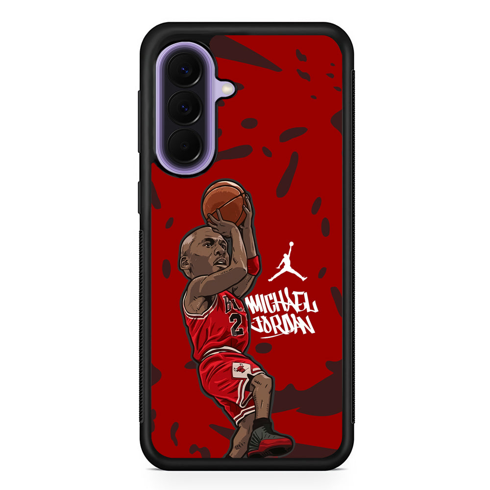 Air Jordan Tiny Slamdunk Samsung Galaxy A57 Case | Slim Samsung Galaxy A57 Rubber Case