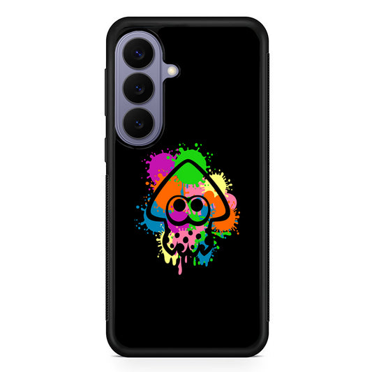 Splatoon Squid Symbol Samsung Galaxy S26 Case | Durable Rubber Case for Samsung Galaxy S26