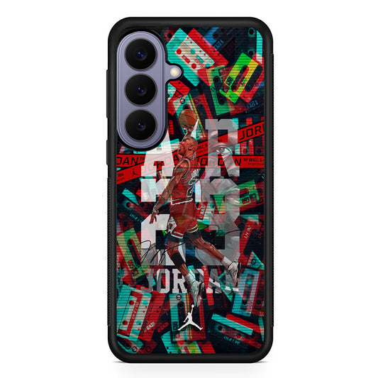 Air Jordan Record The Moment Samsung Galaxy S26 Case | Slim Protective Rubber Case for Samsung S26