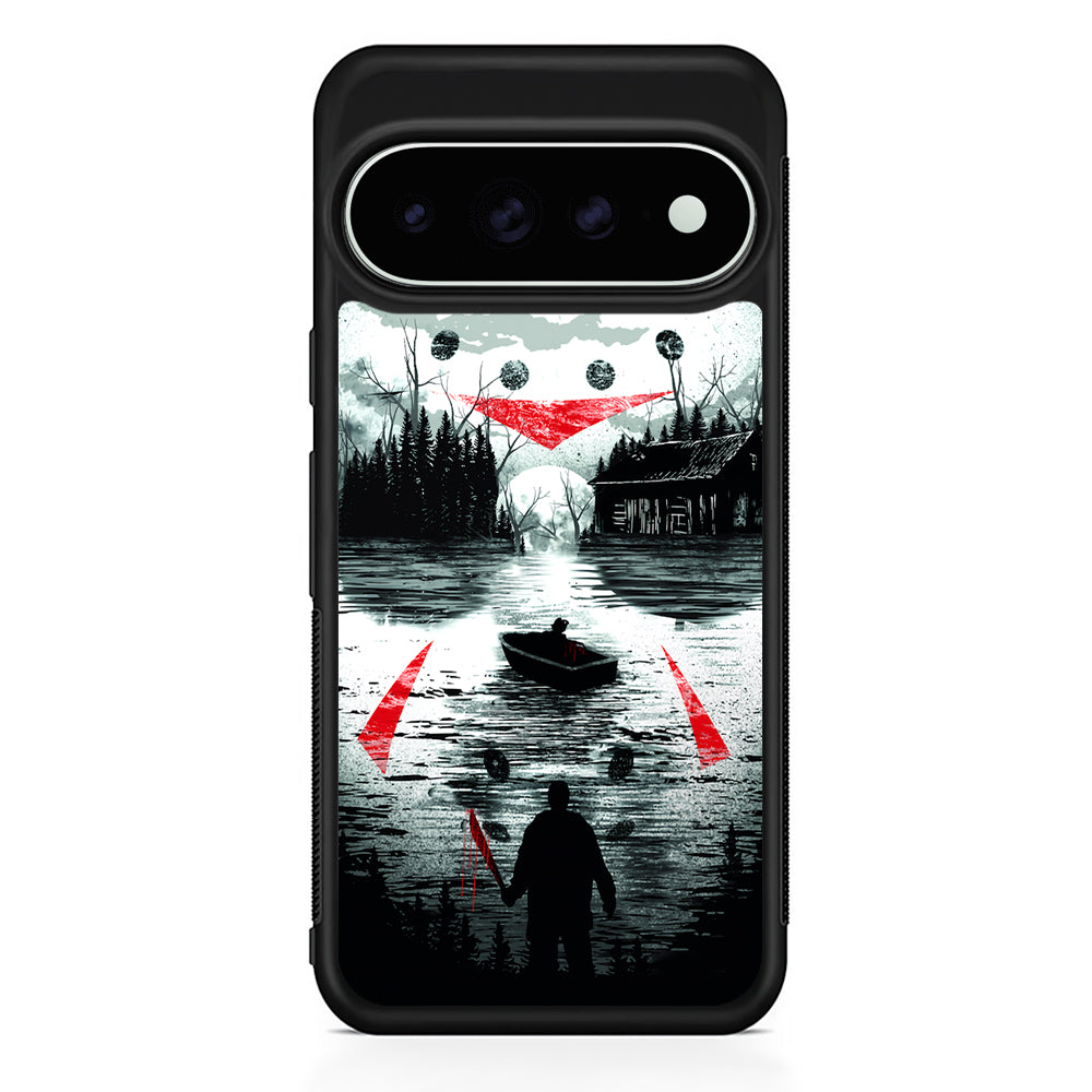 Friday the 13th Silhouette Mask Google Pixel 11 Pro XL Case - Custom Design Protective Case