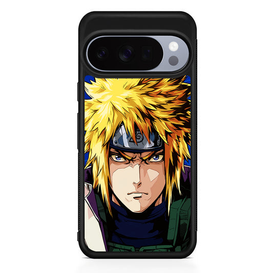 Naruto Minato Namikaze Angry Google Pixel 10 Pro Case | Slim Google Pixel 10 Pro Rubber Case