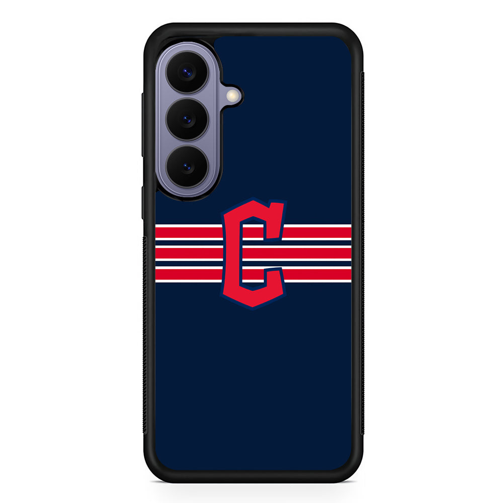 MLB Cleveland Guardians Team Samsung Galaxy S26 Case | Durable Rubber Case for Samsung Galaxy S26