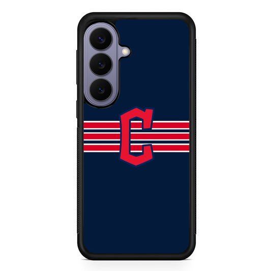MLB Cleveland Guardians Team Samsung Galaxy S26 Case | Durable Rubber Case for Samsung Galaxy S26