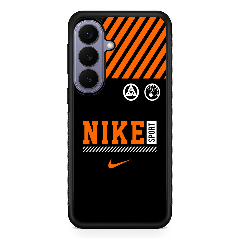 Nike Sport Line Graphics Samsung Galaxy S26 Case | Lightweight Samsung Galaxy S26 Phone Case
