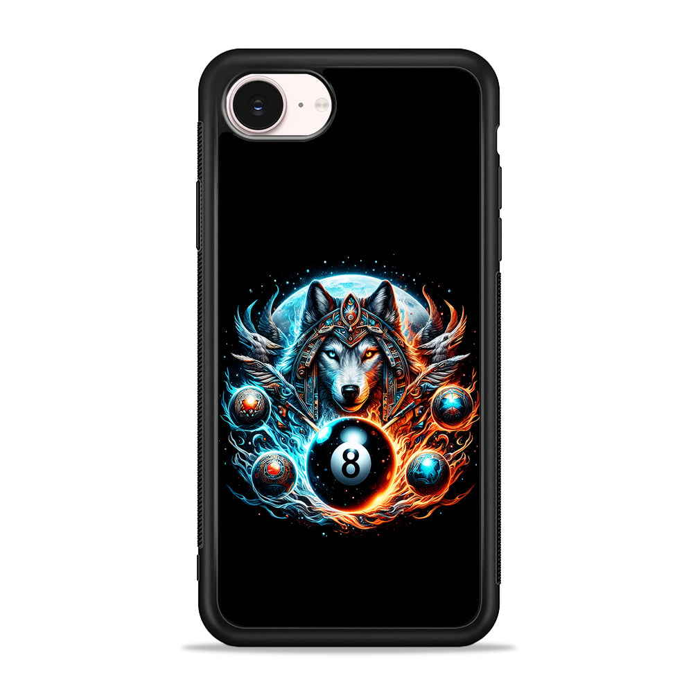 The Wolf Ball Number 8 iPhone 17e Case - Silicone Case