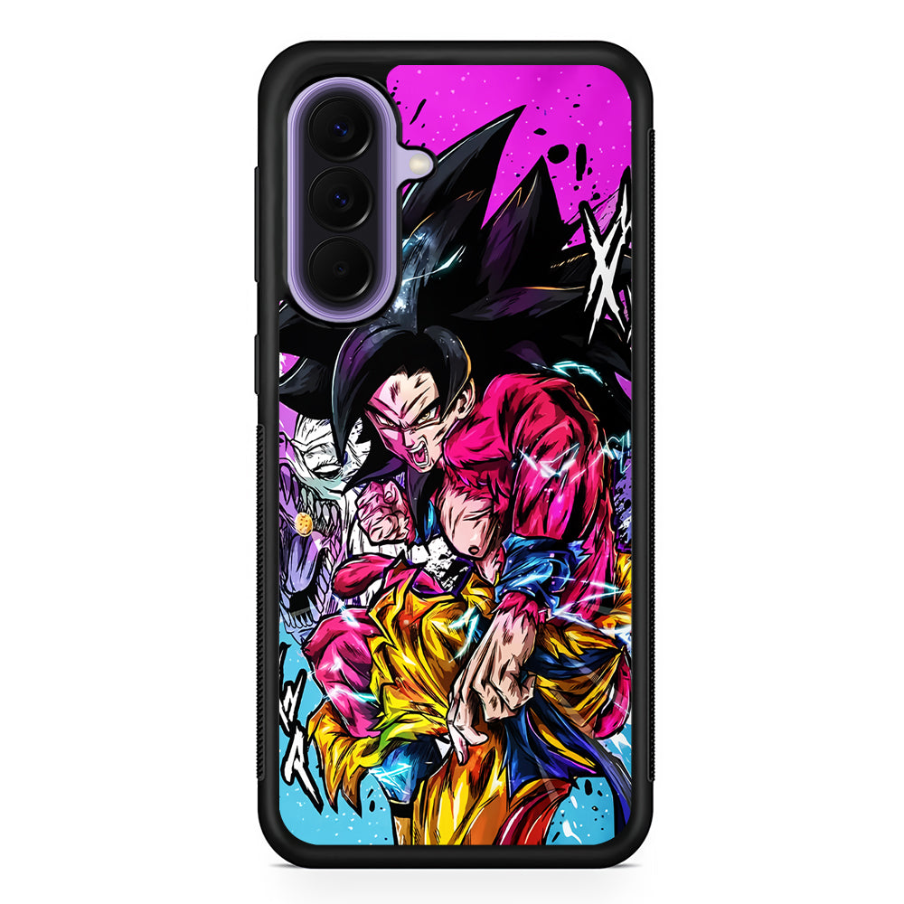 Goku SS4 Dragon Ball Z Samsung Galaxy A57 Case | Slim Samsung Galaxy A57 Rubber Case