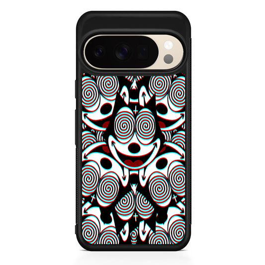 Felix The Cat Hypnotic Google Pixel 10 Pro XL Case | Slim Google Pixel 10 Pro XL Protective Case