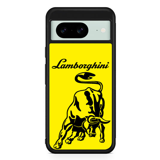 Lamborghini Word Icon Google Pixel 8 Case | Durable Protective Cover for Google Pixel 8