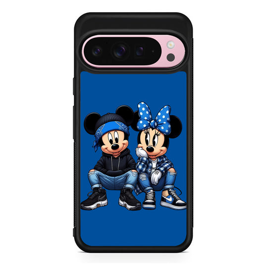 Mickey and Minnie Style Google Pixel 9 Pro XL Case | Protective Cover