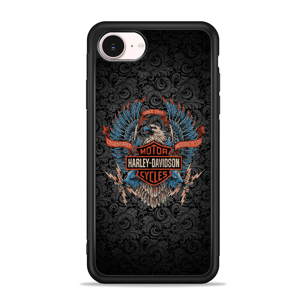 Harley Davidson Eagle Energy iPhone 17e Case - Silicone Case