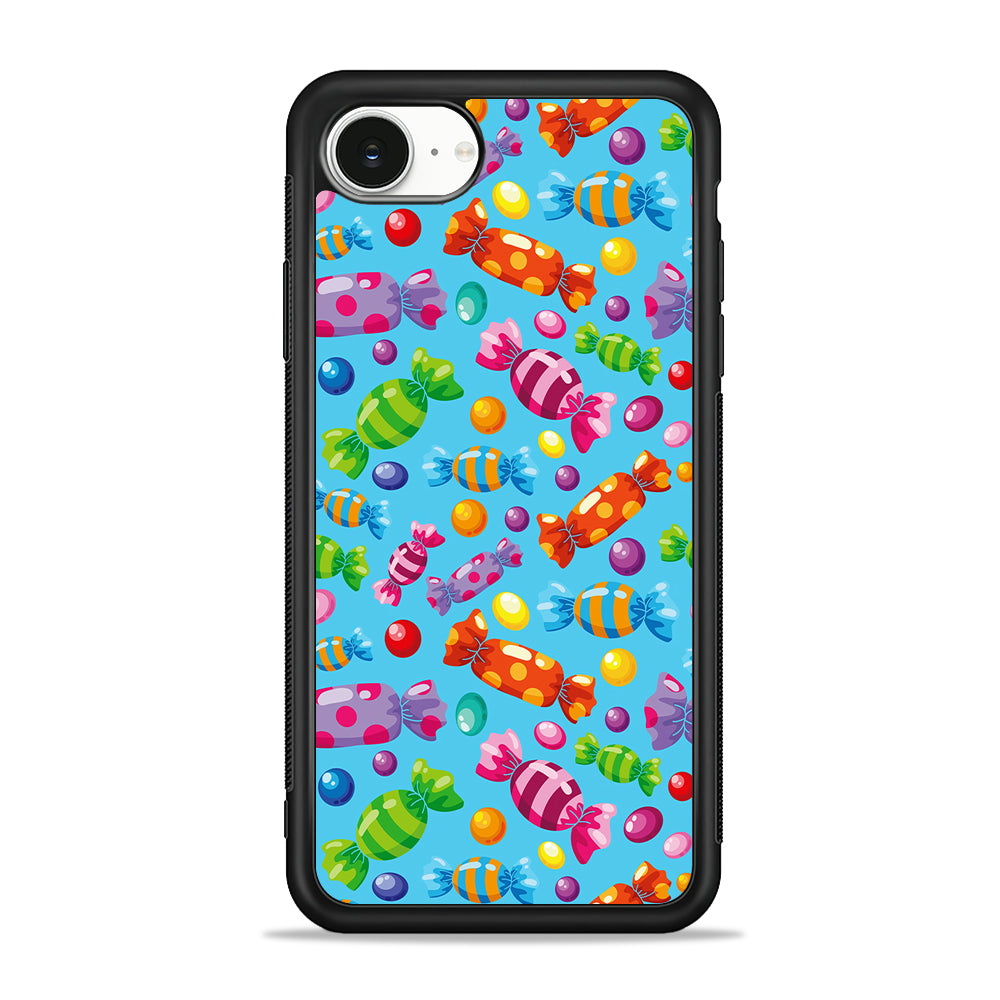 Colorfully Wrapped Candies iPhone 16e Case | Protective Phone Cover